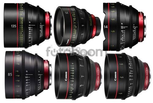 KIT CN-E 14mm/24mm/35mm/50mm/85mm/135mm (METERS)