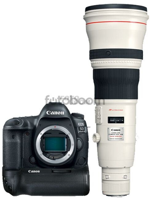 EOS 5D Mark IV + 800mm f/5,6L IS USM + BG-E20 + LP-E6 + 200E BONIFICACION Estudiantes CANON