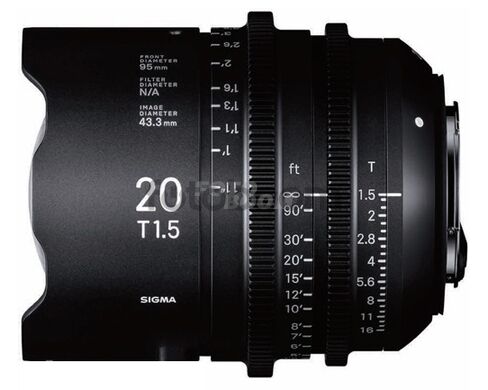 20mm T1.5 Prime FF Canon EF