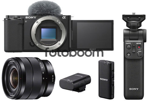 ZV-E10 + 10-18mm f/4 OSS + GPVPT2BT + ECM-W2BT - BLACK FRIDAY SONY