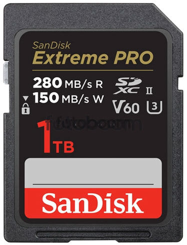 Secure Digital EXTREME PRO SDXC 1TB V60 280MB/s
