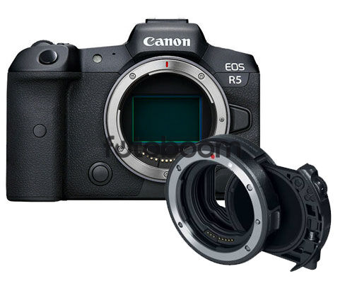 EOS R5 + Adaptador EF-EOS R Drop Filter + CANEST - BLACK FRIDAY CANON