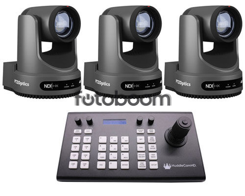 KIT 3 x Move 4K 12X (Gris) + HC-JOY-G4