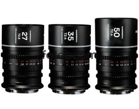 Kit Nanomorph 27/35/50 (Plata, PL + EF) - BLACK FRIDAY LAOWA