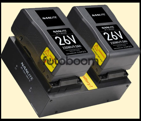2x 26V 270Wh + BT-CGV-26V
