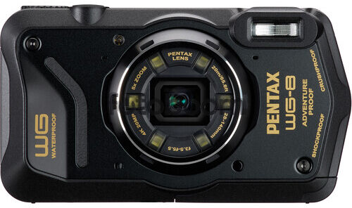 WG-8 Negra + SDXC 128GB V30 200MB/s + Estuche con 100E - BLACK FRIDAY PENTAX