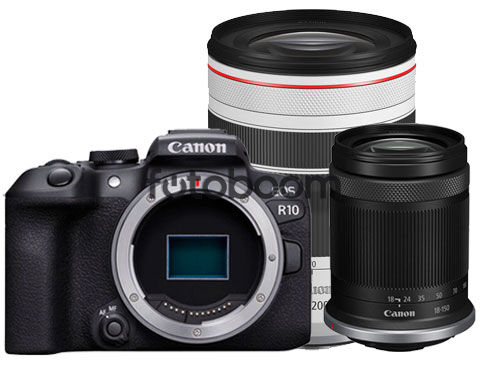EOS R10 + 18-150mm f/3.5-6.3 IS STM RF-S + 70-200mm f/4L IS USM RF + CANEST - BLACK FRIDAY CANON