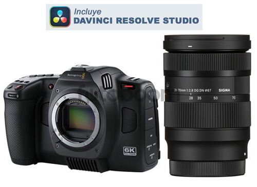 Cinema Camera 6K (Leica L) + 28-70mm f/2.8 DG DN (C) Leica L - BLACK FRIDAY BLACK MAGIC