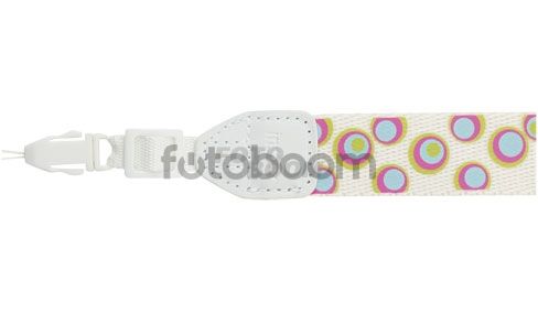 Correa Instax correa blanco con puntos