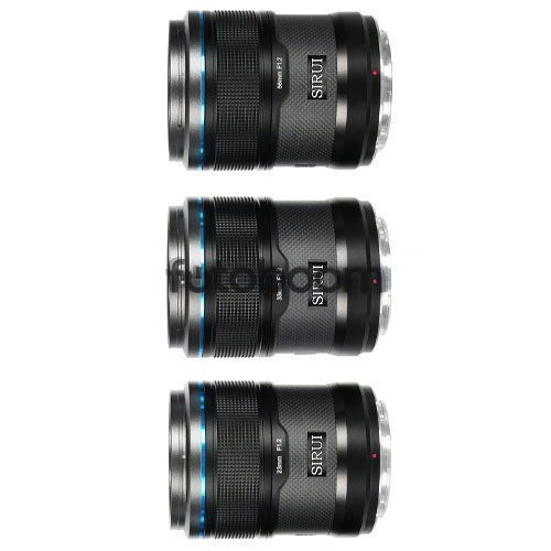 KIT SNIPER 23/33/56 T1.2 (APS-C, Negro, Z-Mount)