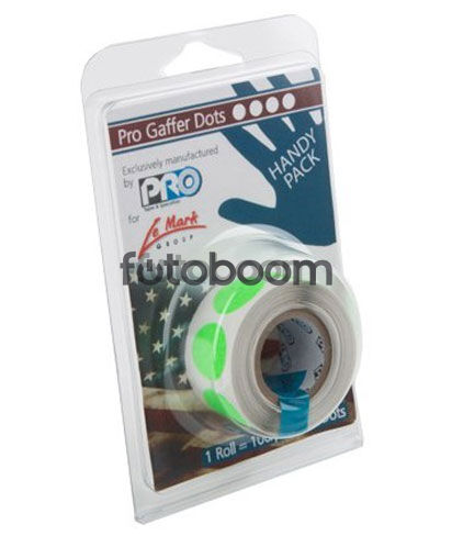 ProGaff Dots de 19mm (Verde Fluorescente)