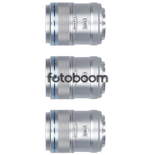 KIT SNIPER 23/33/56 T1.2 (APS-C, Plata, Z-Mount)