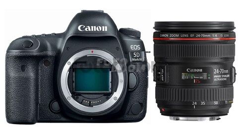 EOS 5D Mark IV + 24-70mm f/4L IS USM + 200E BONIFICACION Estudiantes CANON