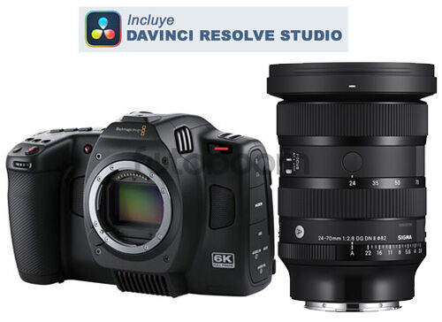 Cinema Camera 6K (Leica L) + 24-70mm f/2.8 DG DN II (A) Leica L - BLACK FRIDAY BLACK MAGIC