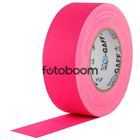 Cinta Gaffer 48mm x 22,8m (Rosa Fluorescente)