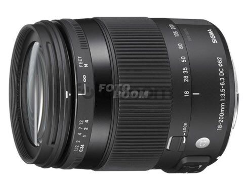18-200mm f/3.5-6.3 DC OS Macro HSM (C) Sigma