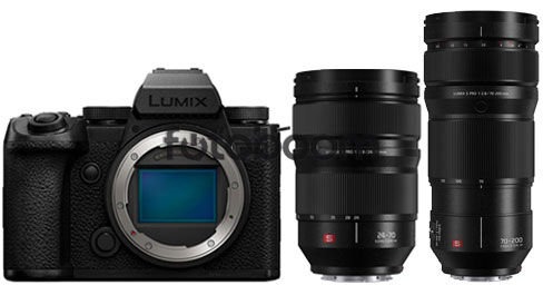 LUMIX S5M2X + 24-70mm f/2.8 S Pro + 70-200mm f/2.8 OIS S Pro - BLACK FRIDAY LUMIX S