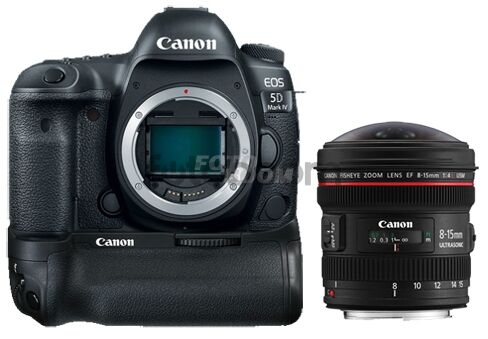 EOS 5D Mark IV + 8-15mm f/4L USM + BG-E20 + LP-E6