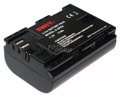 LP-E6 Bateria S-8PE6 7,2V-1388mAh Canon