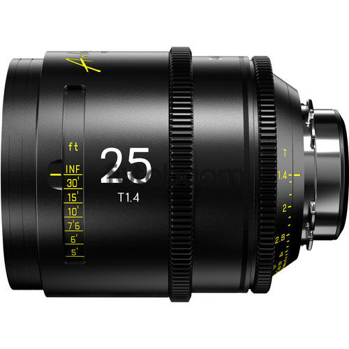 25mm T/1.4 Arles Prime (Meters, FF/VV, PL)