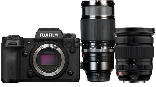 X-H2 + 16-55mm f/2,8 XF R LM WR II + 50-140mm f/2,8 R LM OIS WR + 200E BONIFICACION X + 10% EXPERIENCE DAY