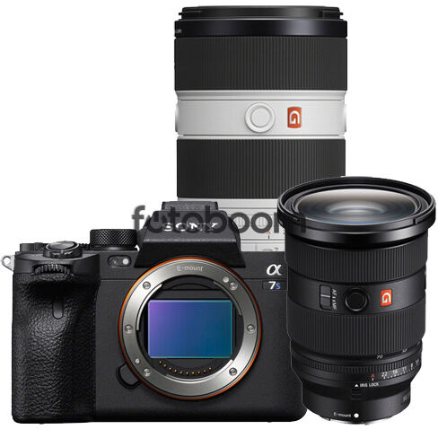 Alpha A7SIII + 24-70mm f/2.8 GM II + 70-200mm f/2.8 GM OSS II + 300EU CASHBACK - BLACK FRIDAY SONY