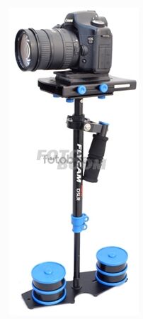Flycam DSLR NANO Azul + Zapata Rapida
