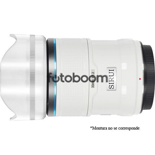 33mm F1.2 Sniper (APS-C, Blanco, X-Mount)