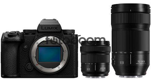 LUMIX S5M2X + 20-60mm f/3.5-5.6 S + 70-300mm f/4.5-5.6 OIS Macro S - BLACK FRIDAY LUMIX S