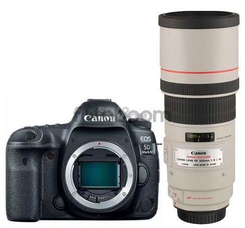 EOS 5D Mark IV + 300mm f/4L IS USM + 200E BONIFICACION Estudiantes CANON
