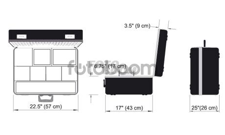 Maleta para kits K12 y K24