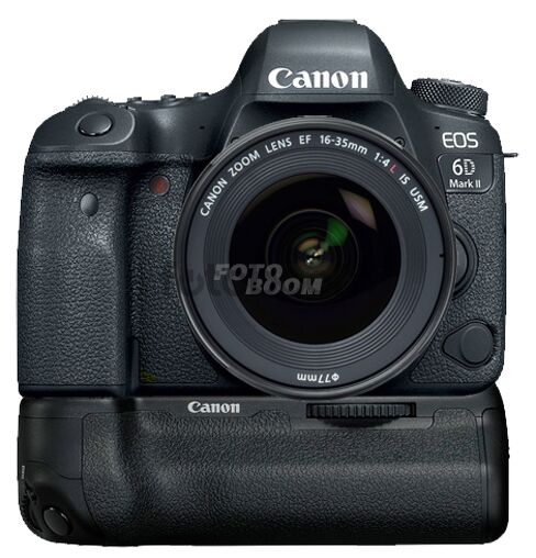EOS 6D Mark II + 16-35mm f/4L IS USM + BG-E21 + LP-E6