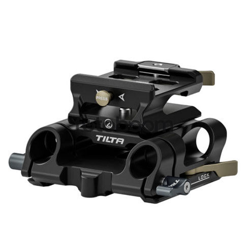 Plato base modular LWS para varillas de 15mm (Tipo II, Negro)