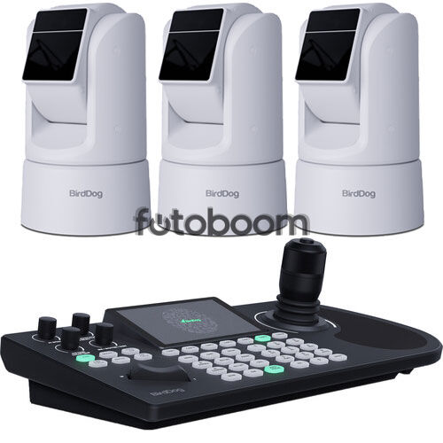 Kit 3x O4 Outdoor 4K 30x (Blanca) + KBD