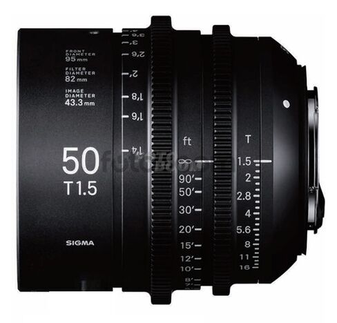 50mm T1.5 Prime FF Canon EF