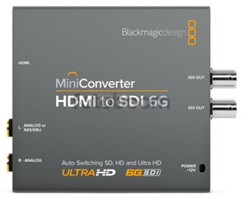 Mini Conversor HDMI - SDI 6G