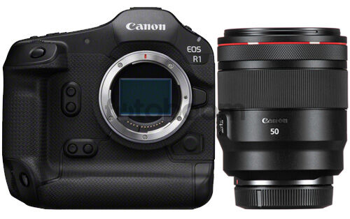 EOS R1 + 50mm f/1,2L RF USM + Cfexpress 512GB-3400MBs con 700E Plan Renove CANON