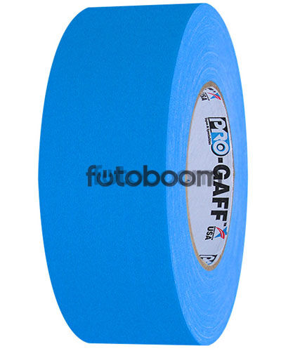 Cinta Gaffer 48mm x 22,8m (Azul Fluorescente)