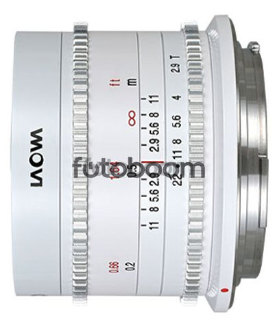 9mm T2.9 Zero-D Canon RF Blanco
