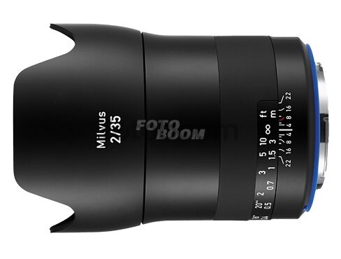 35mm f/2.0 ZE Milvus Canon