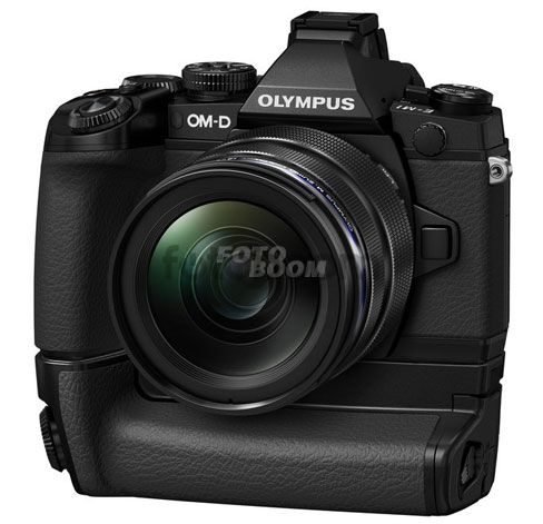 E-M1 Negra + 12-40mm f / 2.8 ED EZ Negro + HLD-7