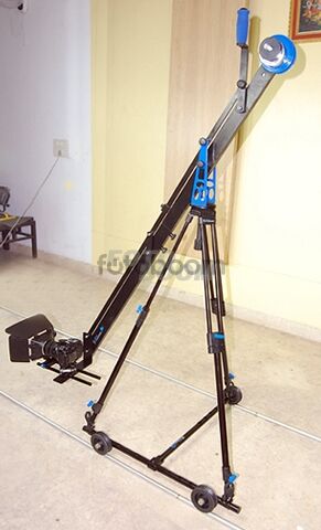 Grua 1,2m + Tripod Stand + Dolly + Straight Track