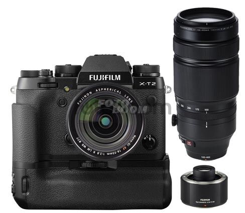 X-T2 Negra + 16-55mm f/2,8XF + 100-400mm f/4,5-5,6R XF + VPB-XT2 + 2X WR