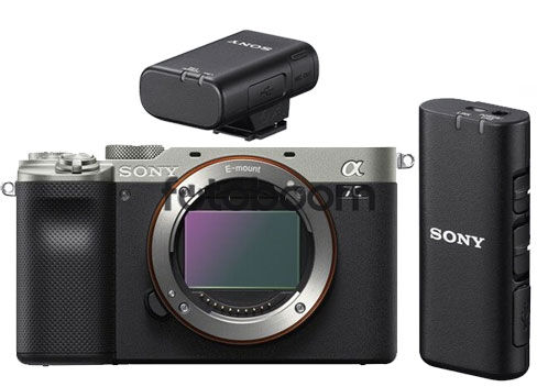 Alpha A7C Plata + ECM-W2BT - BLACK FRIDAY SONY