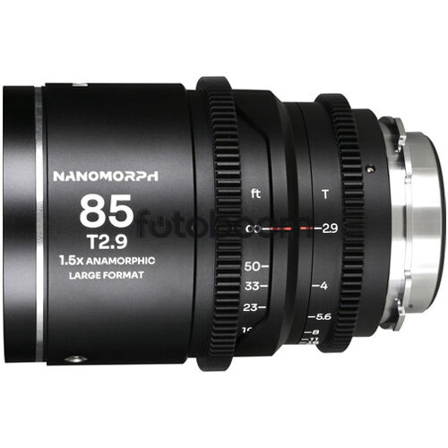 85mm T/2.9 Nanomorph LF 1.5x (Plata, FF, PL+EF) - BLACK FRIDAY LAOWA