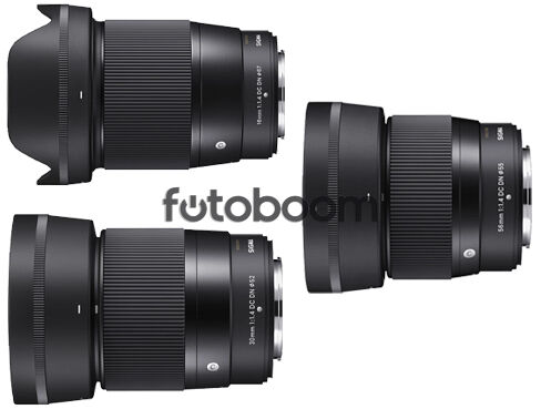 16mm + 30mm + 56mm f/1.4 DC DN (C) Fuji X + Estuche Ópticas Sigma