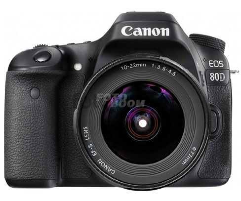 EOS 80D + 10-22mm f/3,5-4,5 USM + 80E Bonificacion Canon + 150E BNF Canon Estudiantes