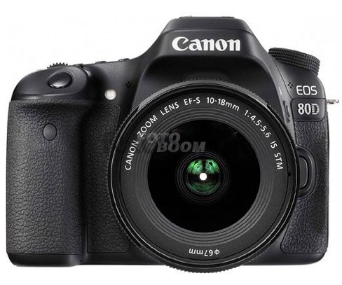 EOS 80D + 10-18mm f/4,5-5,6 IS STM + 20E Bonificacion Canon + 20E BNF Canon Estudiantes