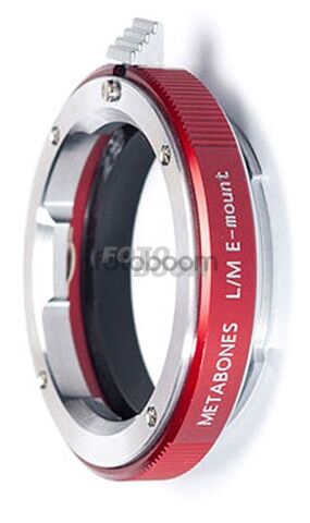 Leica M Lens a cuerpo Sony NEX (Rojo)