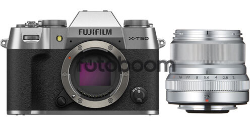 X-T50 Plata + 23mm f/2 R WR Plata + 200E BONIFICACION X + 10% EXPERIENCE DAY
